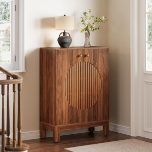 5-Tier Shoe Cabinet, Adjustable Shelves, 39.8 cm Tall